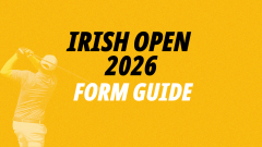 Image for Betfair's Irish Open golf form guide with bets